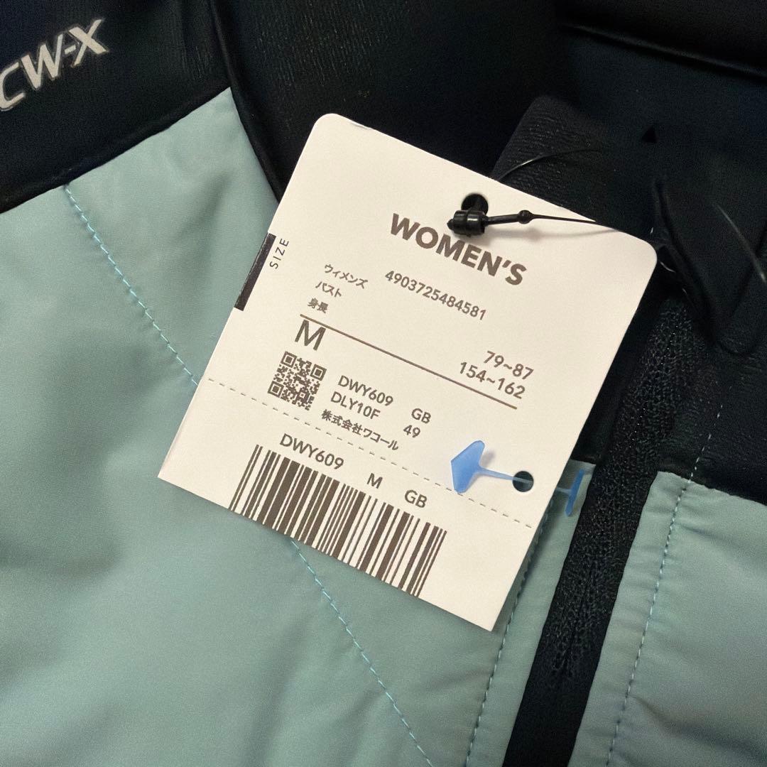 【新品未使用】CW-X 女性 ベストジャケット ノースリーブ ハイネック M