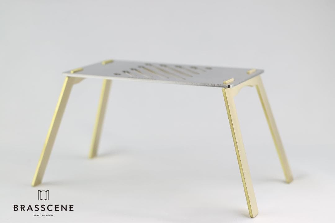 BRASSCENE バイオエタノールランプ クッカースタンド オイル付き