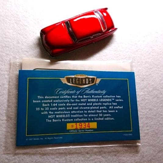 【ホットウィール】HOT WHEELS LEGENDS 4CAR SET②