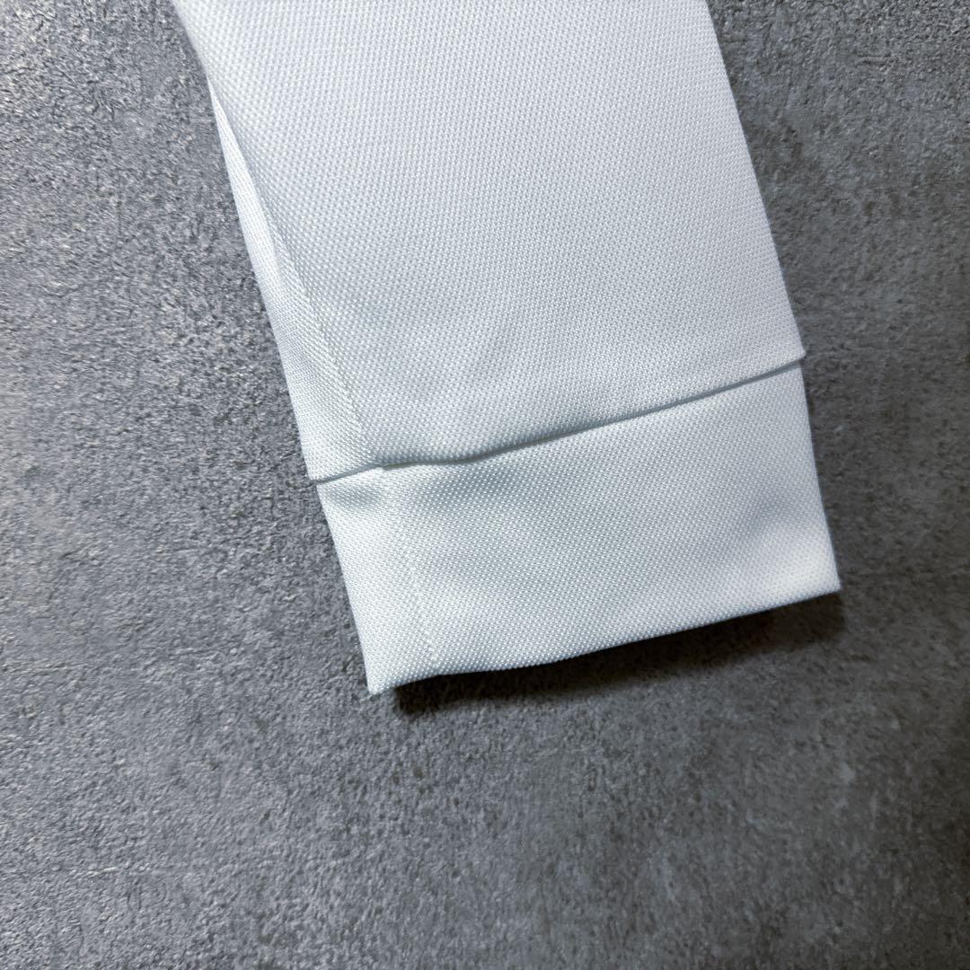 PUMA GOLF プーマゴルフ ビッグロゴ モックネック シャツ ホワイト L