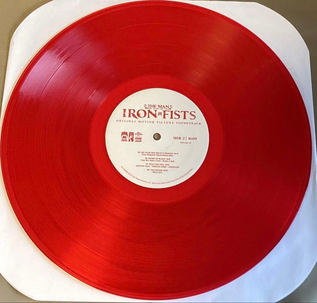 1000枚限定O.S.T「IRON FISTS」1stpress RZA pro