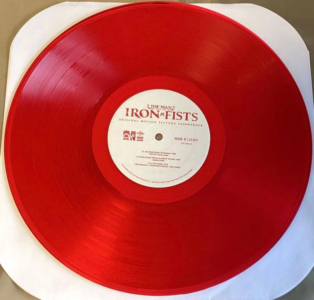 1000枚限定O.S.T「IRON FISTS」1stpress RZA pro