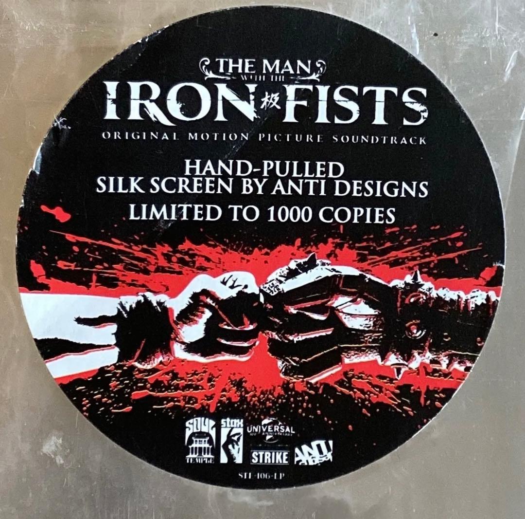 1000枚限定O.S.T「IRON FISTS」1stpress RZA pro