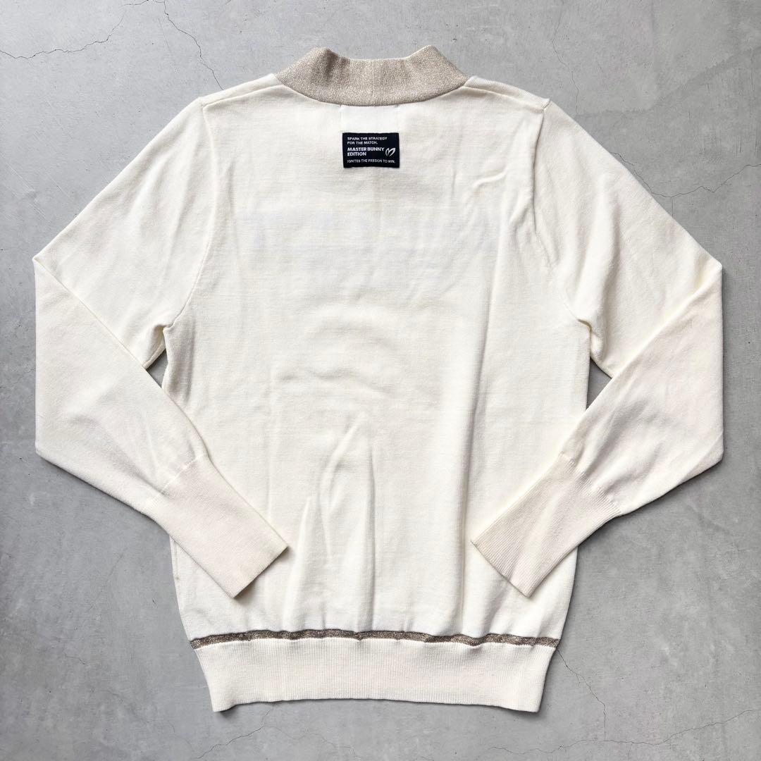【23年】MASTER BUNNY EDITION ツイストネックラメ ニット