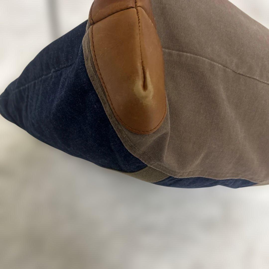 WARE HOUSE ウエアハウス　デニムトートバッグ　肩掛け　A4