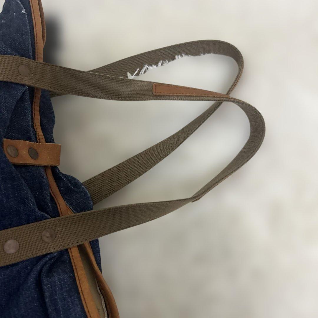 WARE HOUSE ウエアハウス　デニムトートバッグ　肩掛け　A4