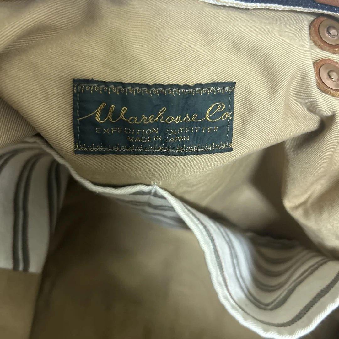 WARE HOUSE ウエアハウス　デニムトートバッグ　肩掛け　A4