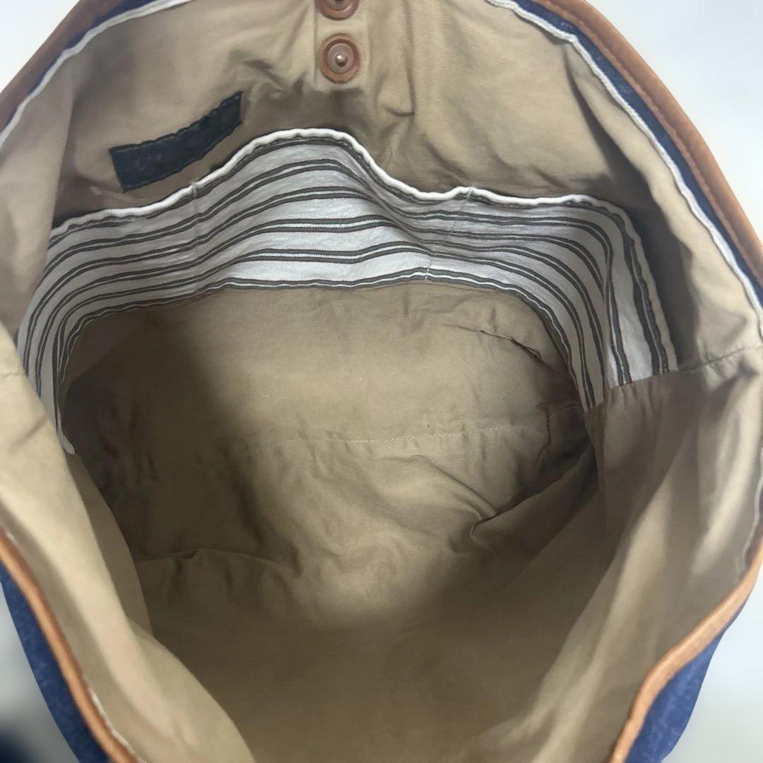 WARE HOUSE ウエアハウス　デニムトートバッグ　肩掛け　A4