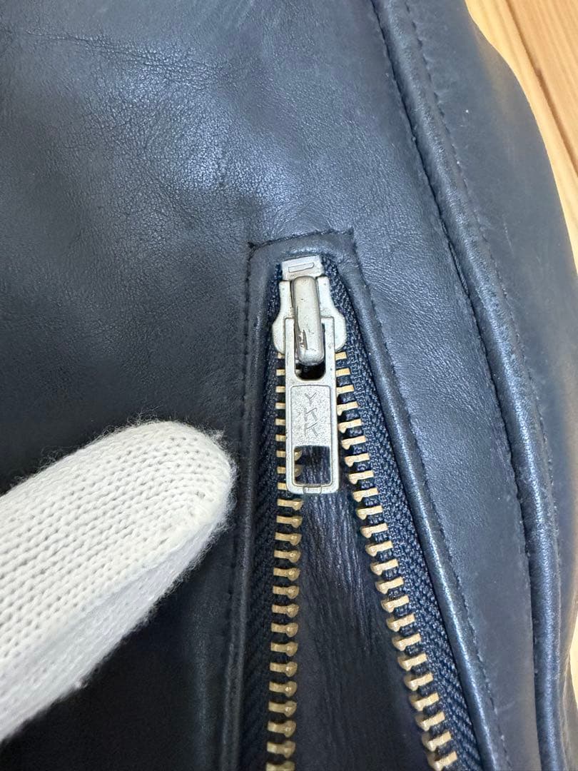 HARLEY DAVIDSON レザー ダブルライダースジャケットXSサイズ 黒