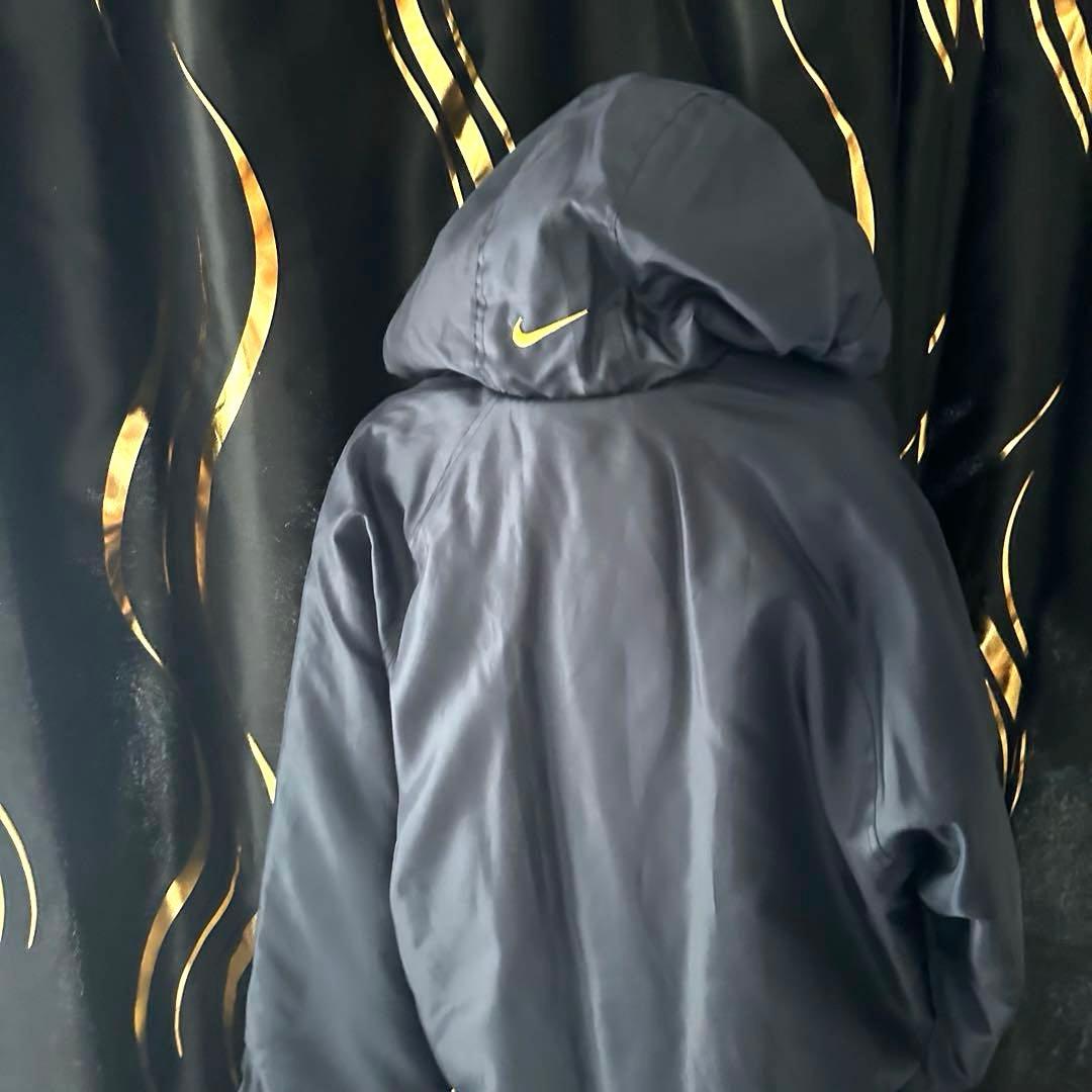 NIKE【90S】【バスケット】ネイビーグランドコート　ベンチコート　M