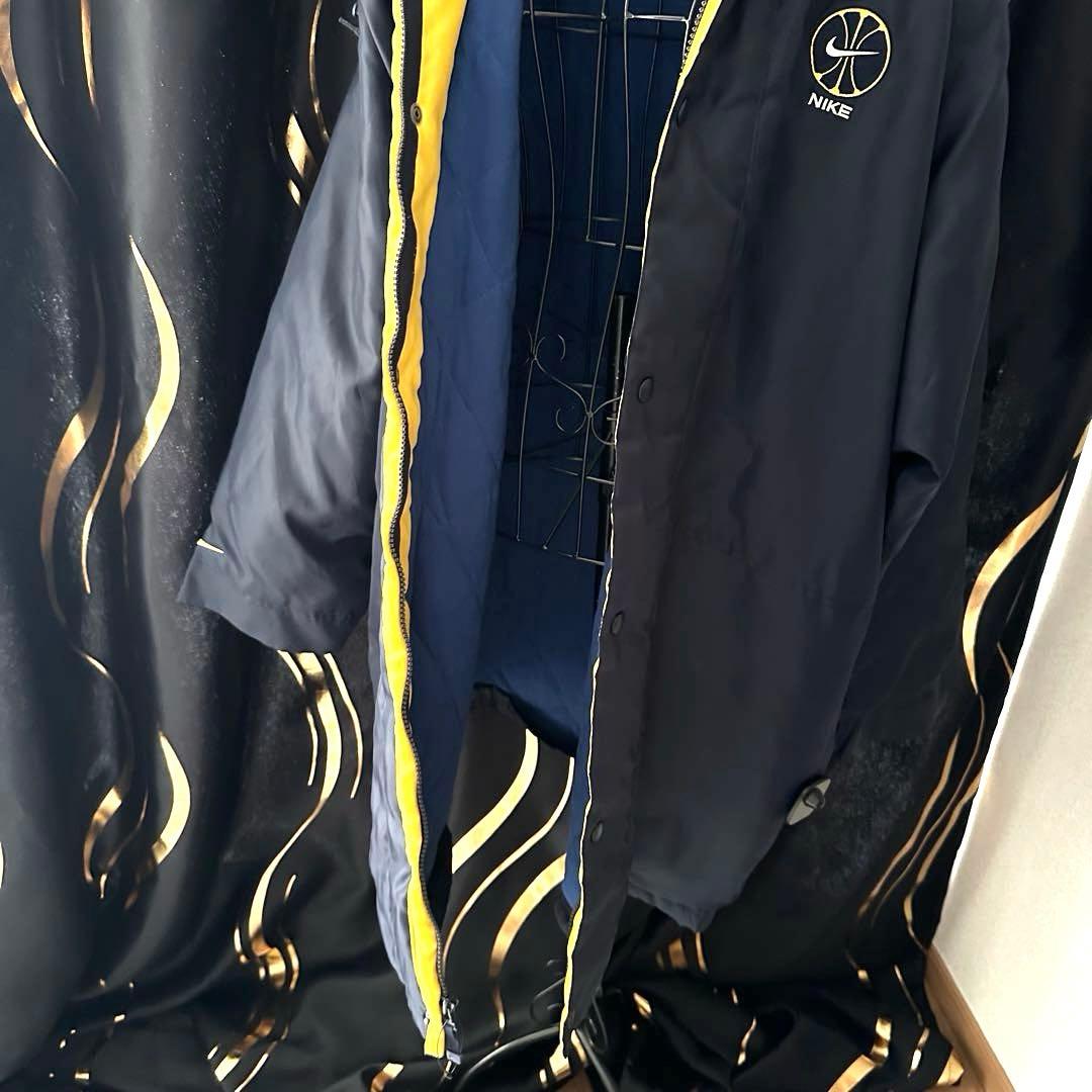 NIKE【90S】【バスケット】ネイビーグランドコート　ベンチコート　M
