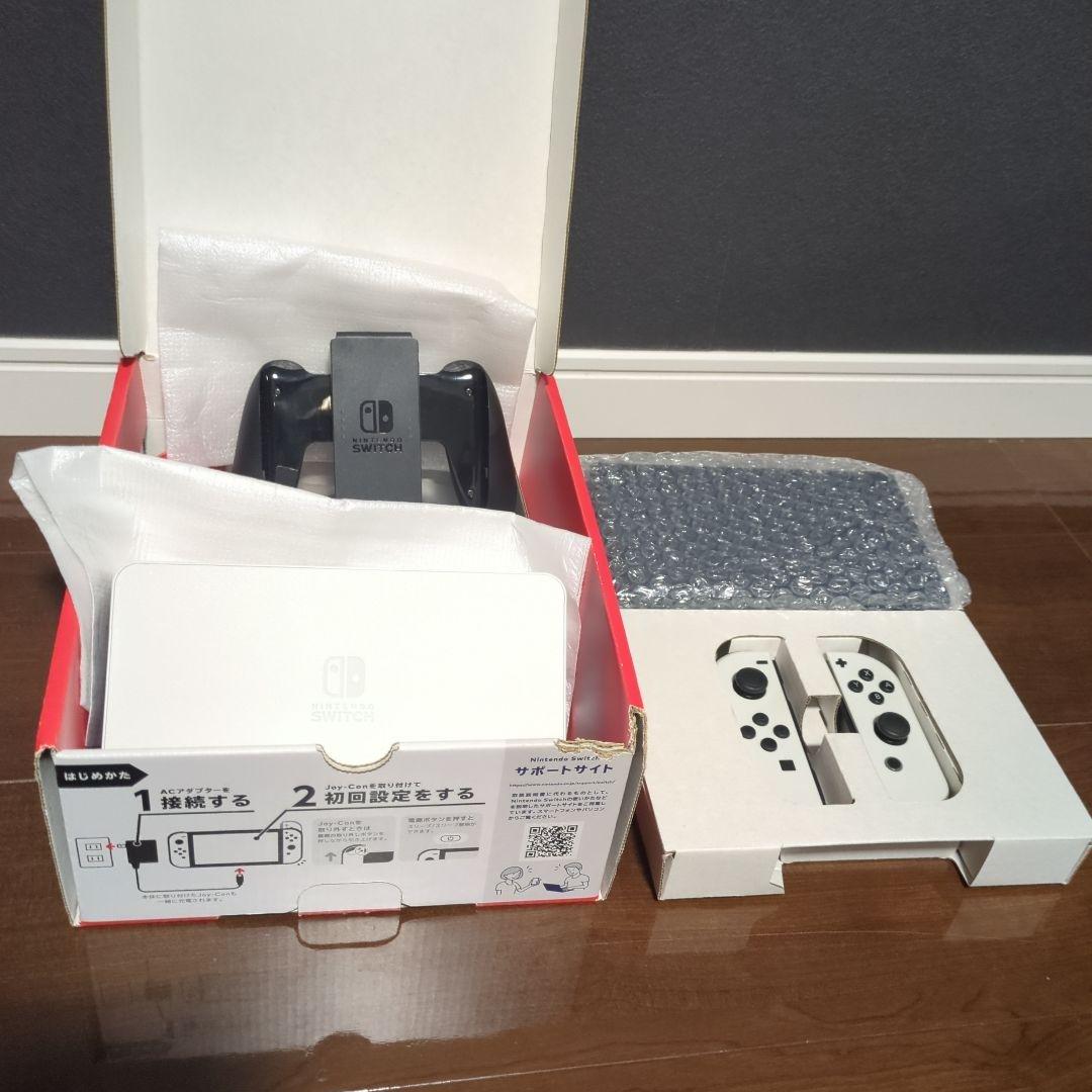 Nintendo Switch 有機ELモデル 本体 【ホワイト】周辺機器