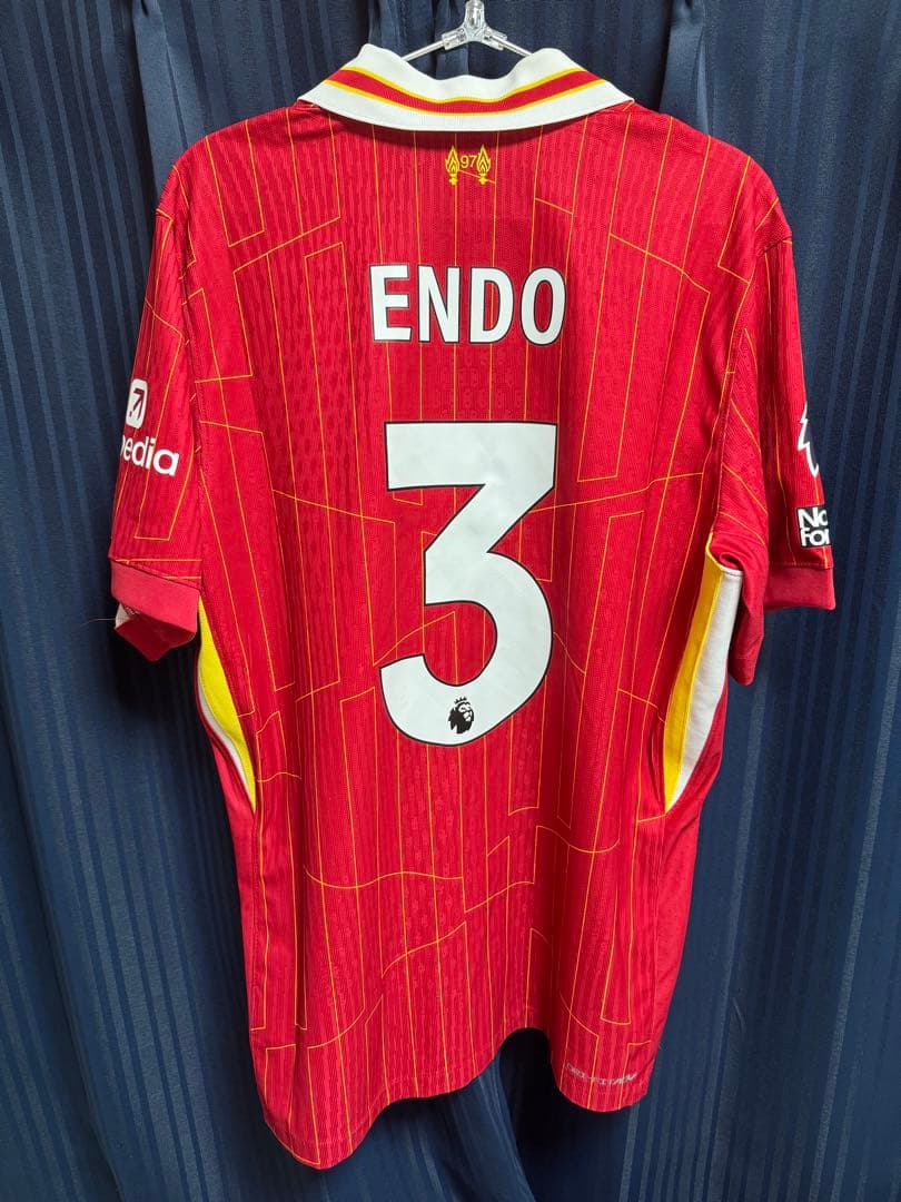 リヴァプール 遠藤航選手 ネーム背番号入りホームユニフォーム