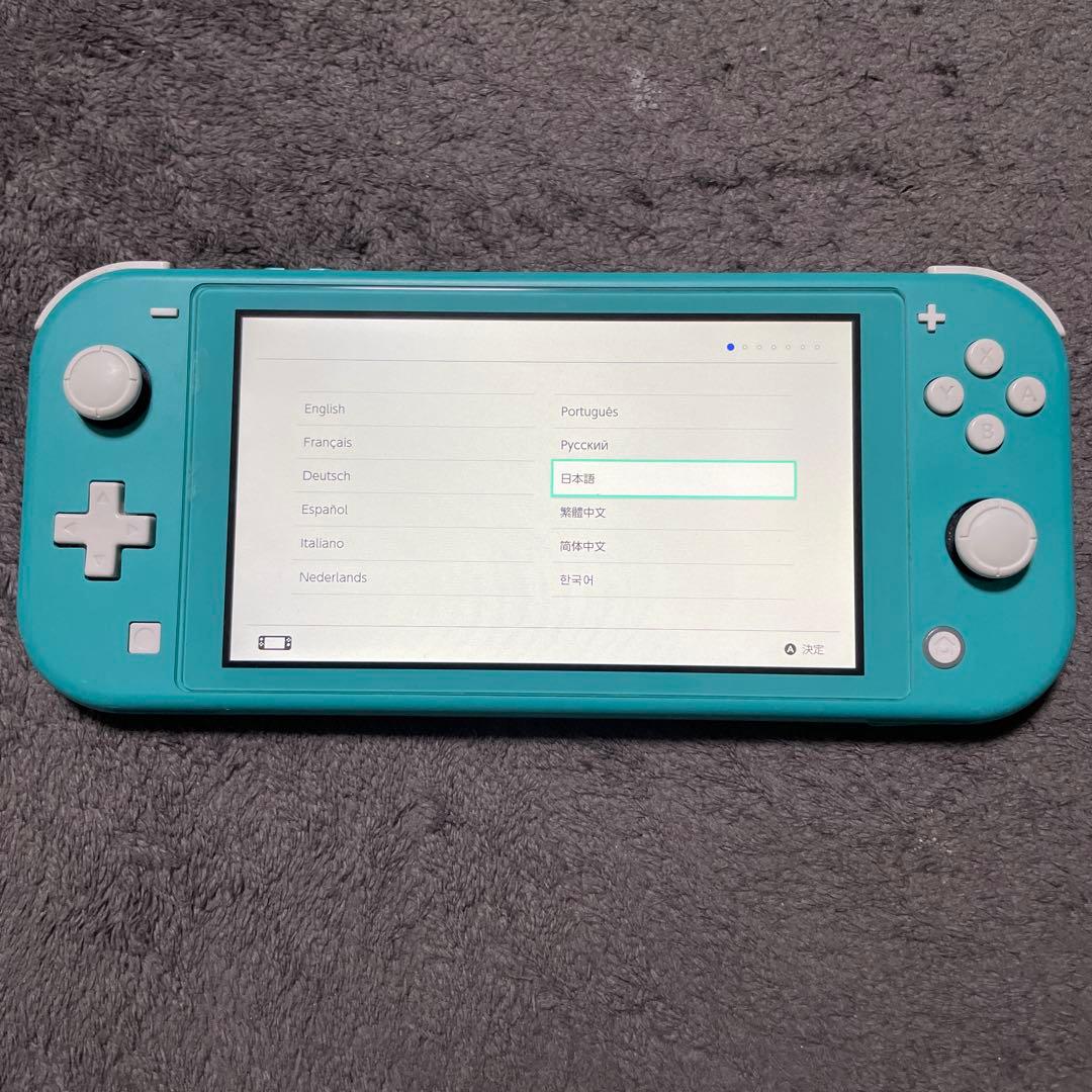 【ジャンク品】 Nintendo Switch Lite ターコイズ