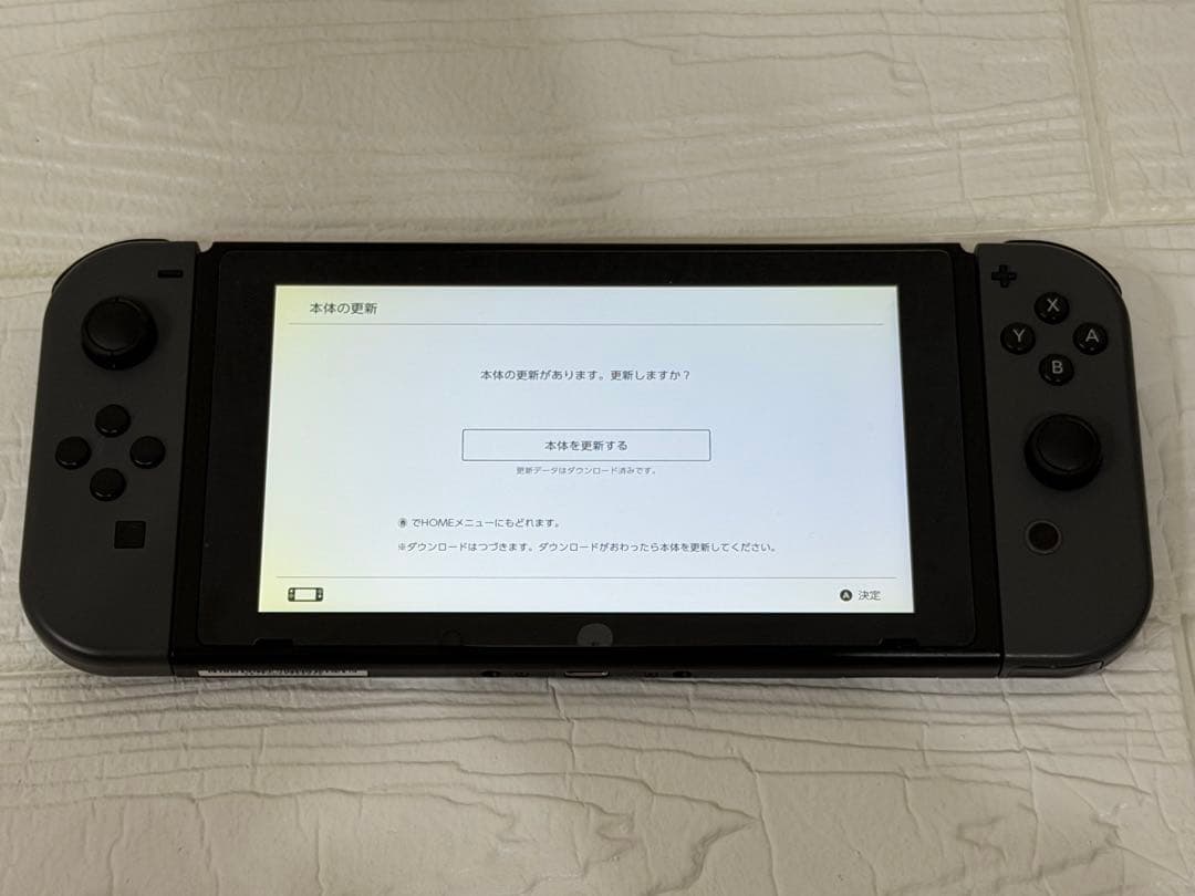 【Nintendo】 Switch 本体 グレー