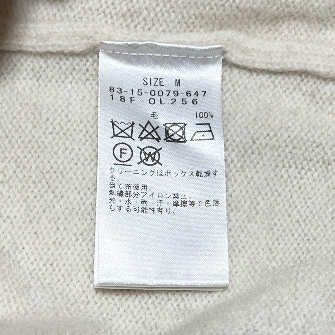 美品 ビームスゴルフ ニット セーター M ウール 星 アメリカン レディース