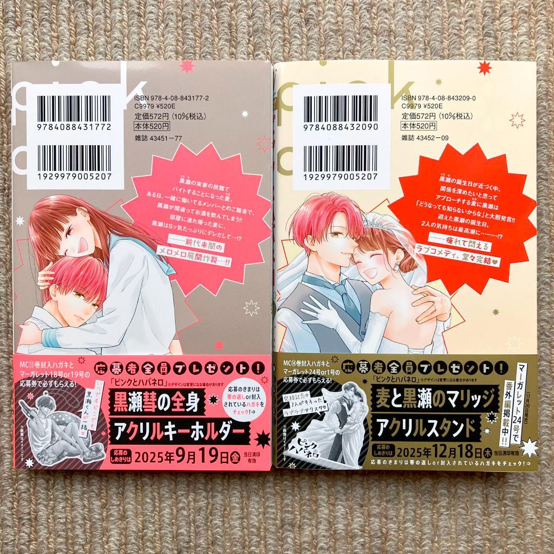 【特典多数・美品・全巻】 ピンクとハバネロ　全14巻　里中実華