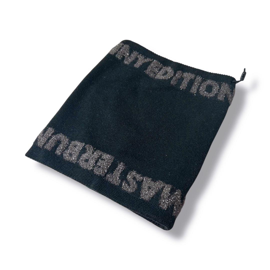 新品未使用　マスターバニーエディション　ラメロゴ ニットネックウォーマー