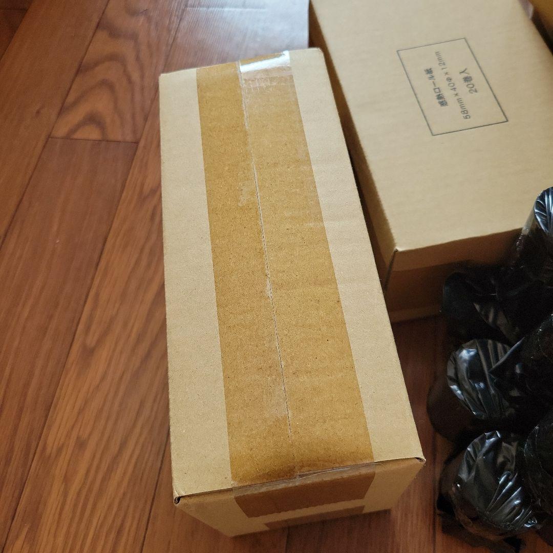 感熱ロール紙 58mm 100巻 タクシー 飲食店 レシート クレジット決済端末