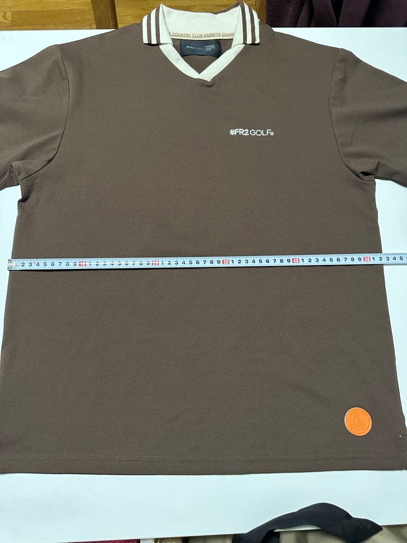 Babbits Country Club ブラウンVネックシャツ＆スカート