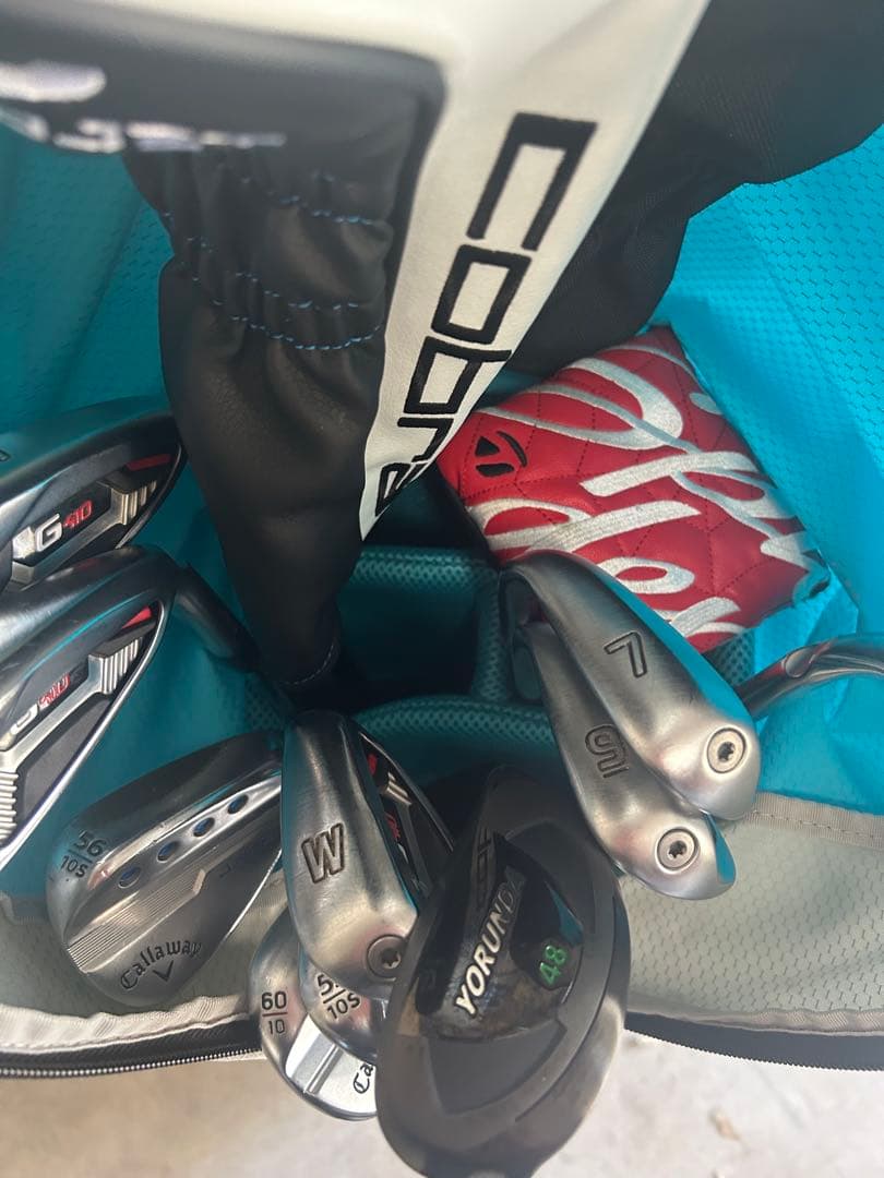 PING 水色 キャディバッグ