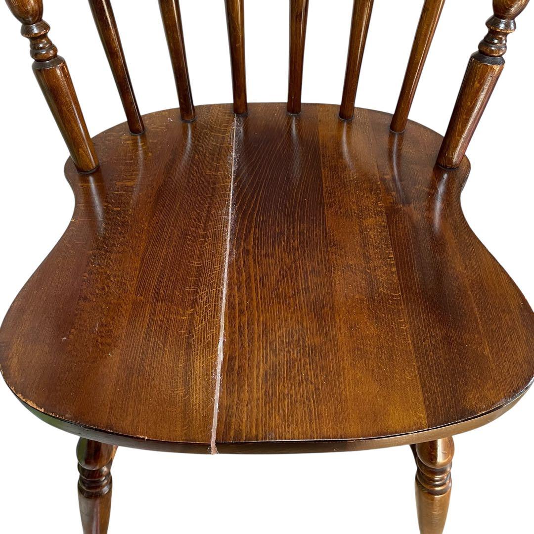 飛騨産業 ヒダダイネット ダイニングチェア ヴィンテージ　ウィンザーチェア　b