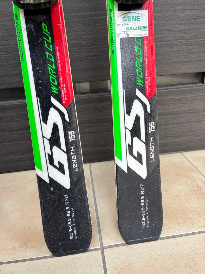 NORDICA GS スキー板 156cm 【Jr.競技用】