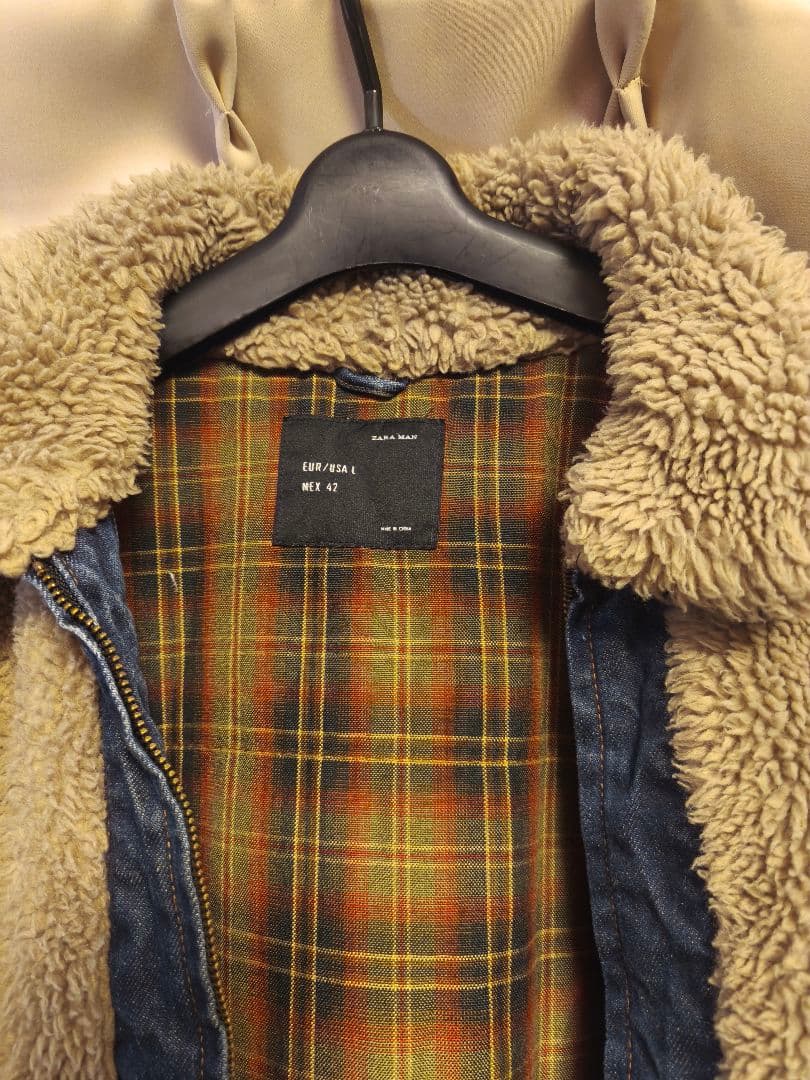 S*s様 ZARA グリズリージャケット デニム ボア