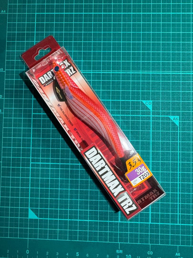 ダートマックス TRZ 3.5号 30g グリーンボーダーレッドレッドオレンジ