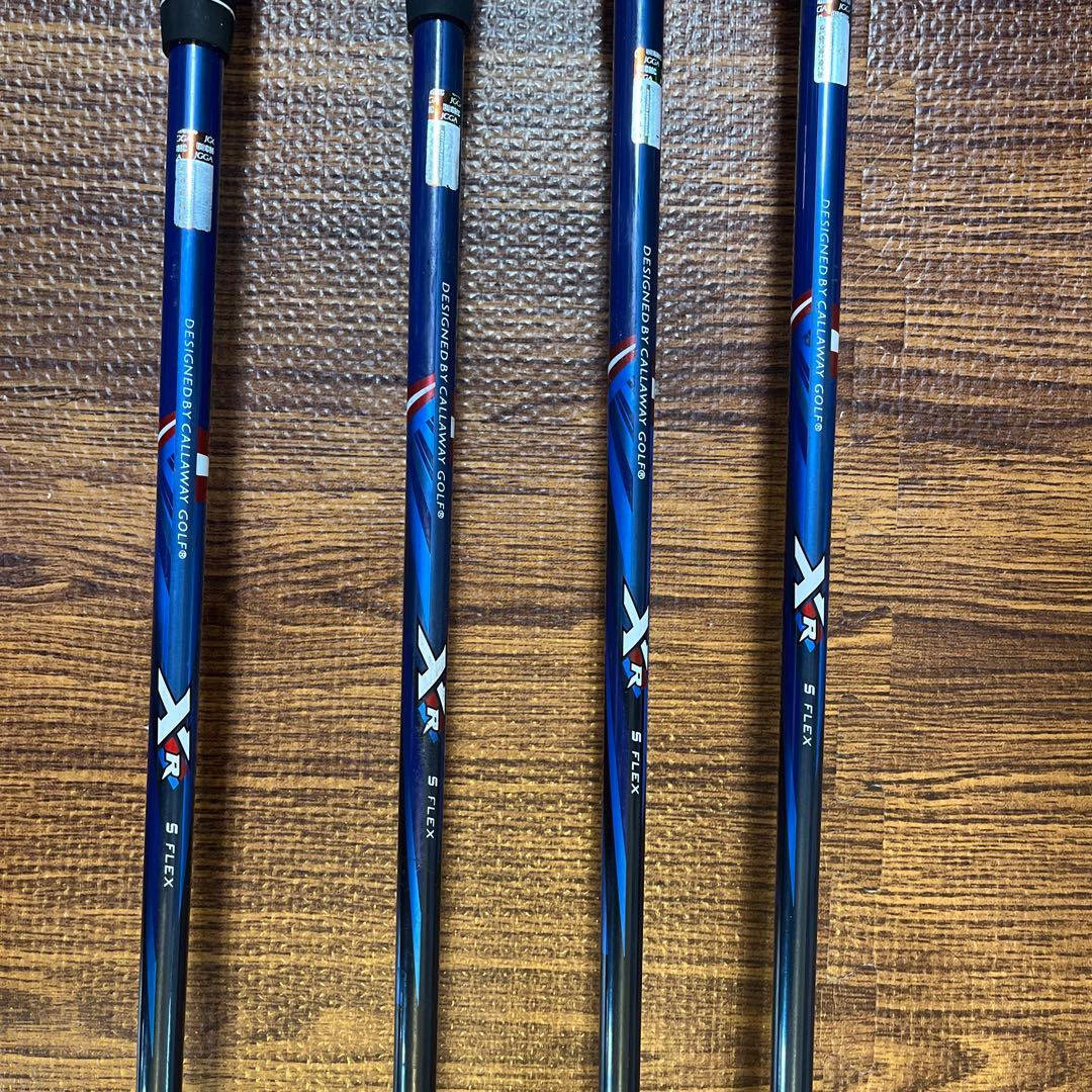 【まとめ売り】Callaway XR ユーティリティ 3U 4U 5U 6U S