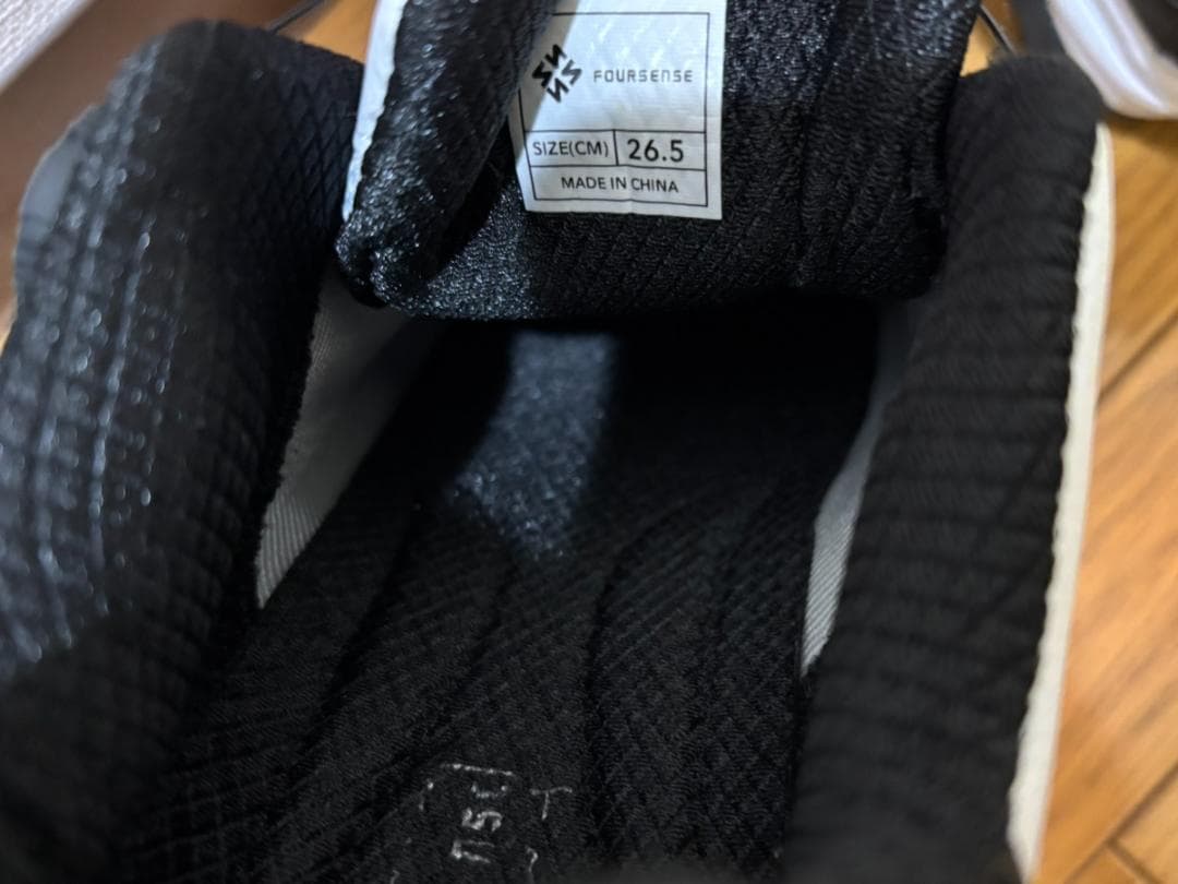 FOURSENCE ゴルフシューズ ホワイト/ブラック