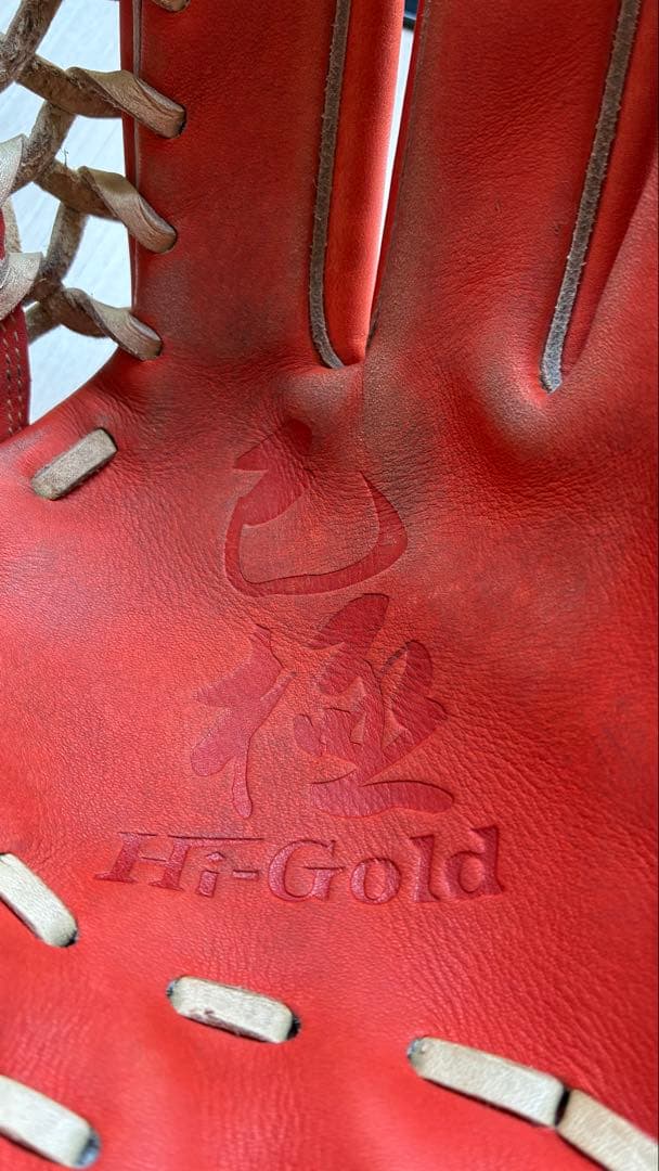 ハイゴールド 硬式グローブ 己極 右投げ 高校野球対応