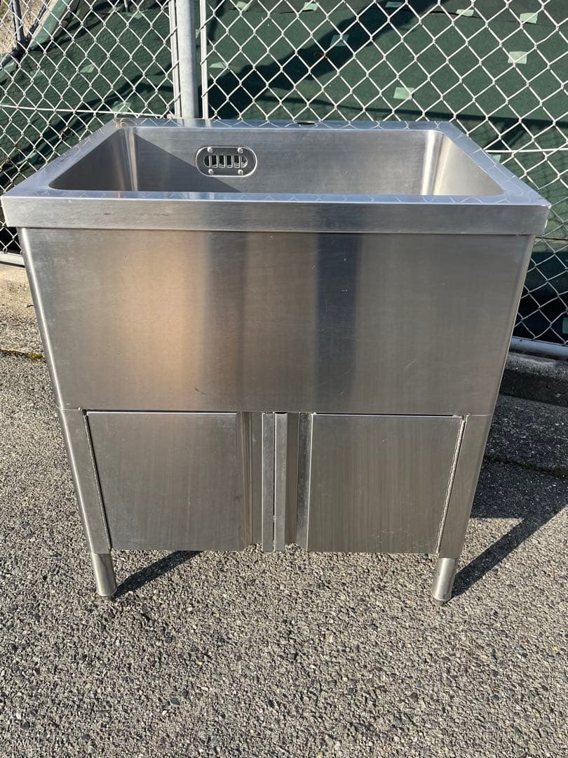 ステンレス1槽シンク 流し台 業務用　700×600×800