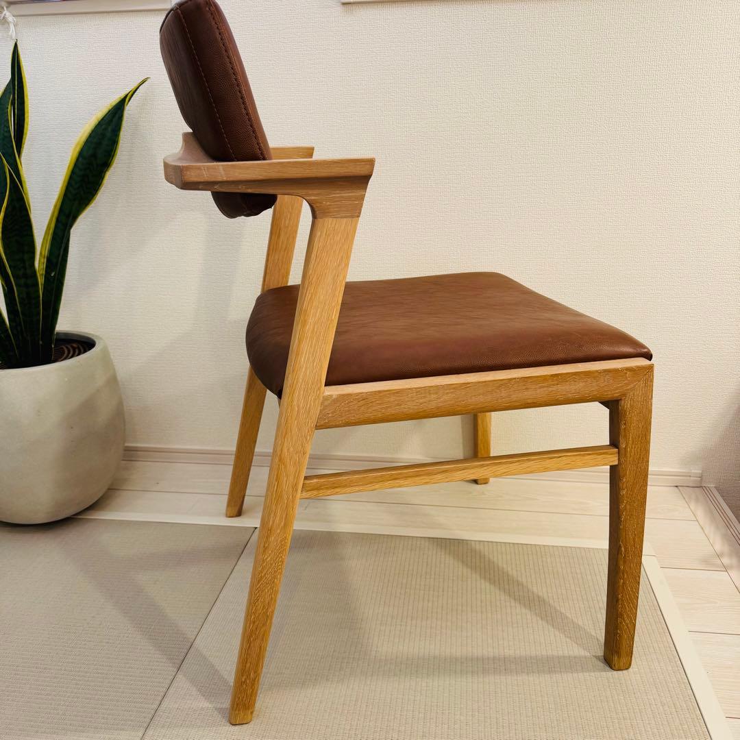 シギヤマ家具 ダイニング チェア 木製 ブラウン 北欧スタイル ナチュラル
