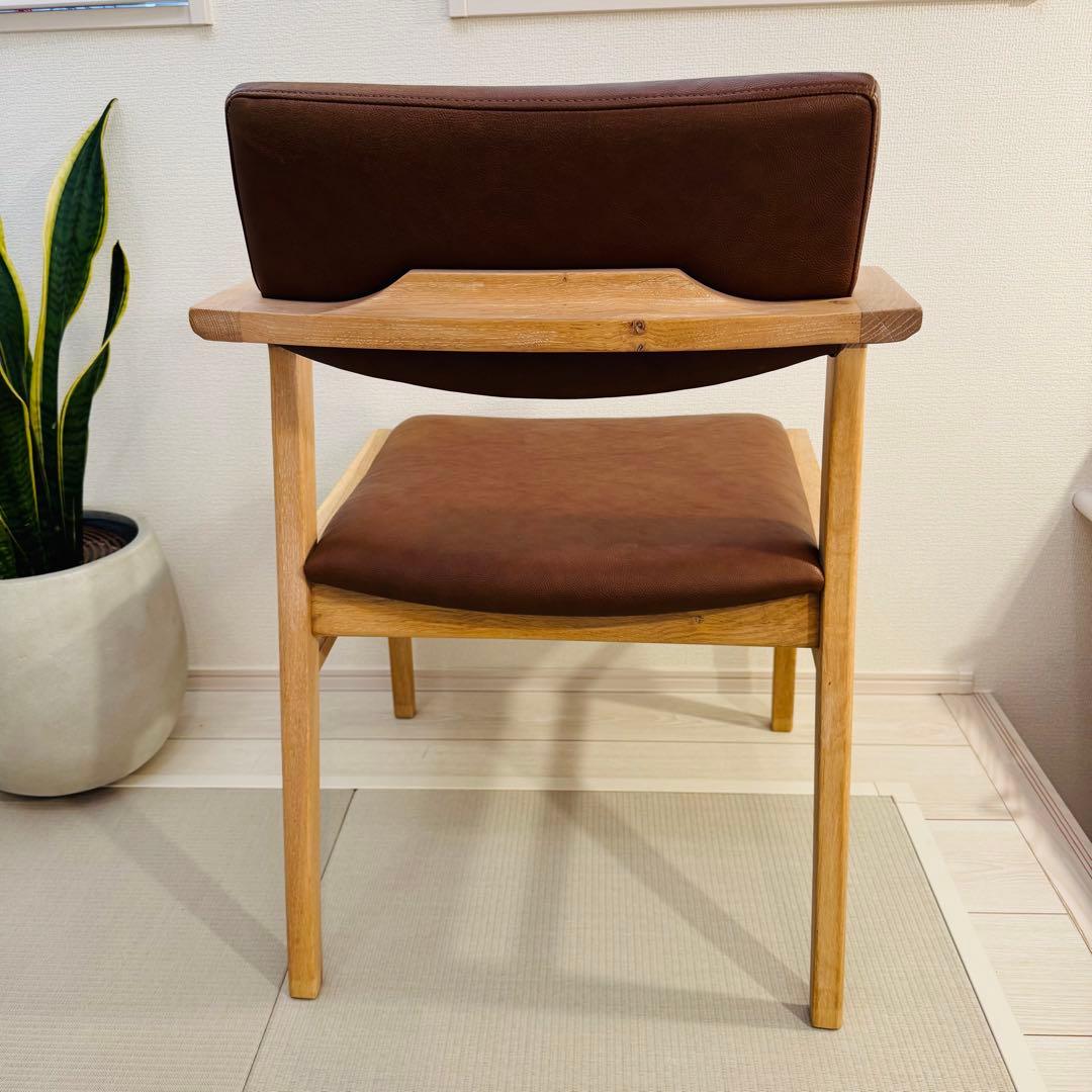 シギヤマ家具 ダイニング チェア 木製 ブラウン 北欧スタイル ナチュラル