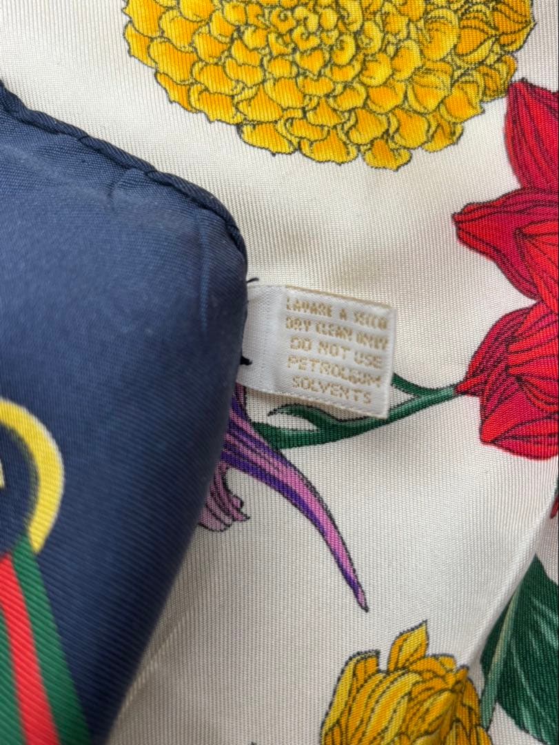 グッチ GUCCI スカーフ レディース ブランド シェリー シルクGGロゴ