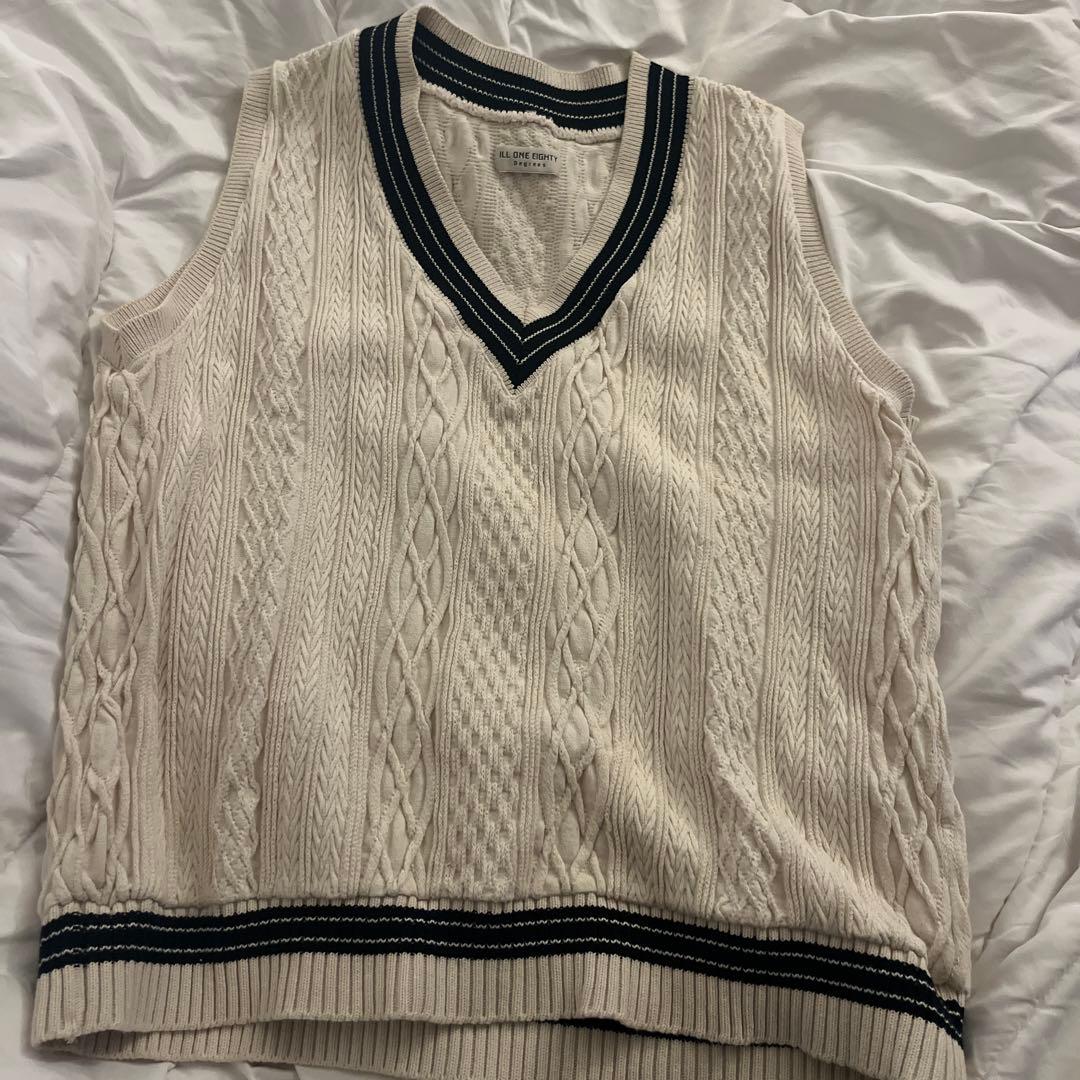 【美品】別注ILL ONE EIGHTY/イル ワンエイティ チルデンベスト