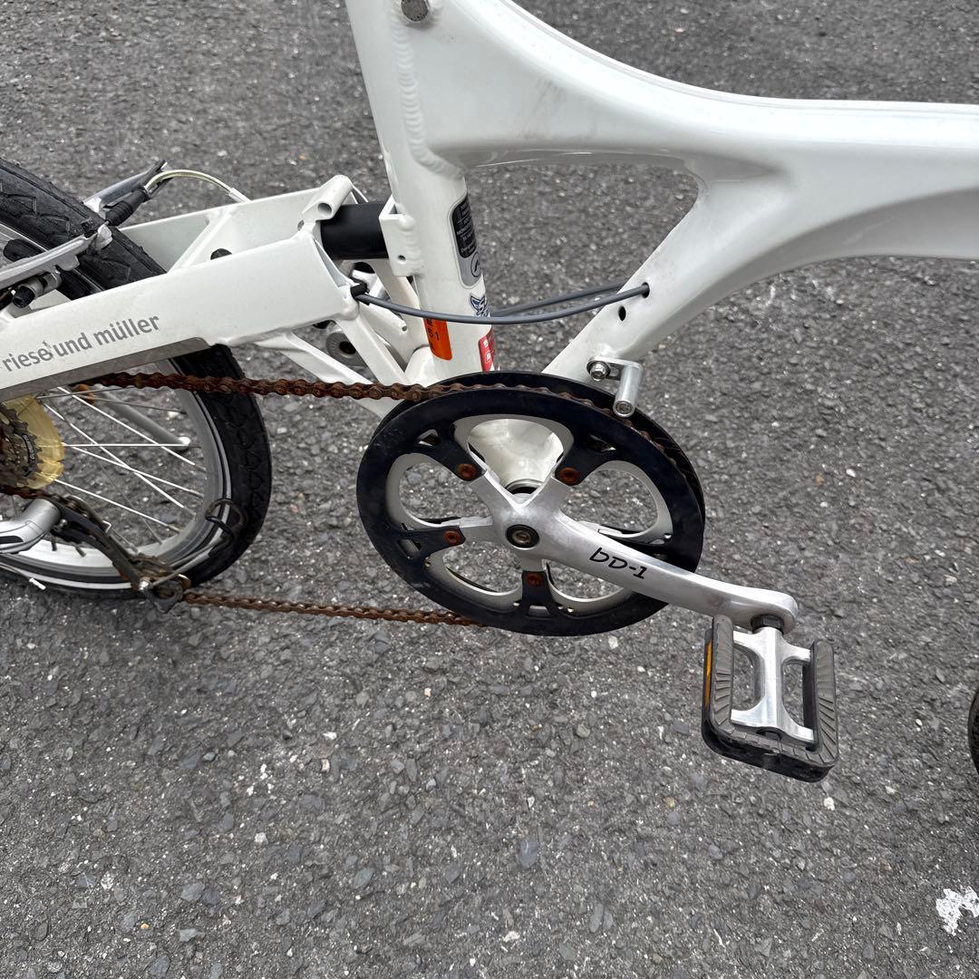 R&M ライズアンドミューラー BD-1 モノコックフレーム 折り畳み自転車