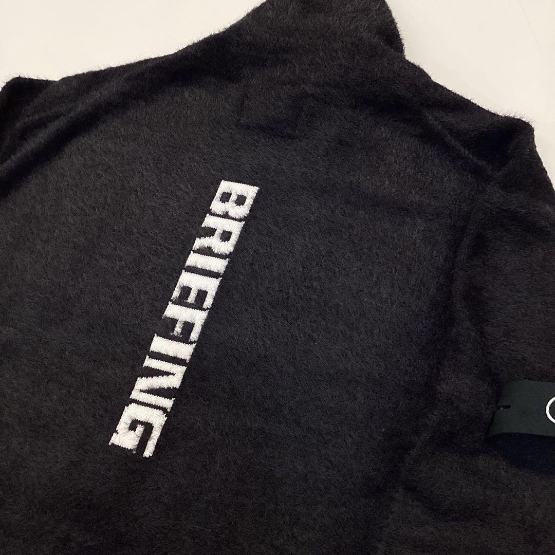 新品　BRIEFING SHAGGY LOGO TURTLENECK KNIT