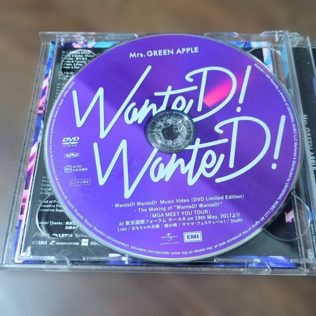 n*n様 Mrs. GREEN APPLE WanteD! WanteD! CD