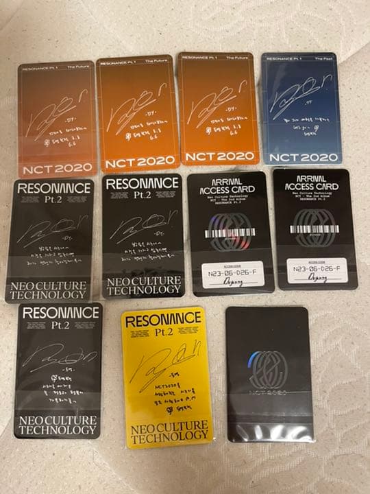 ドヨン　nct127 nct2020 キノ　トレカ　アルバム　11点　セット