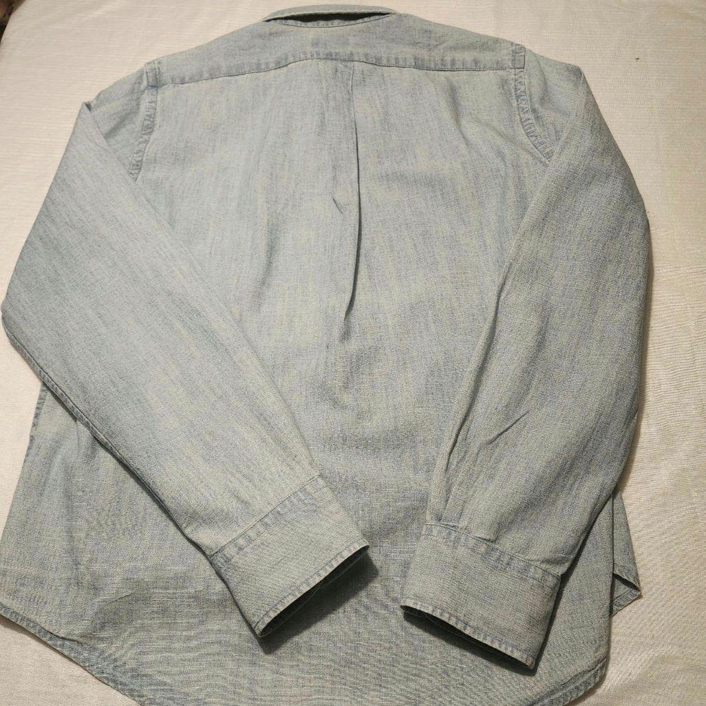 【美品】✨ ポロラルフローレン　ダンガリーシャツ　マルチポニー　L