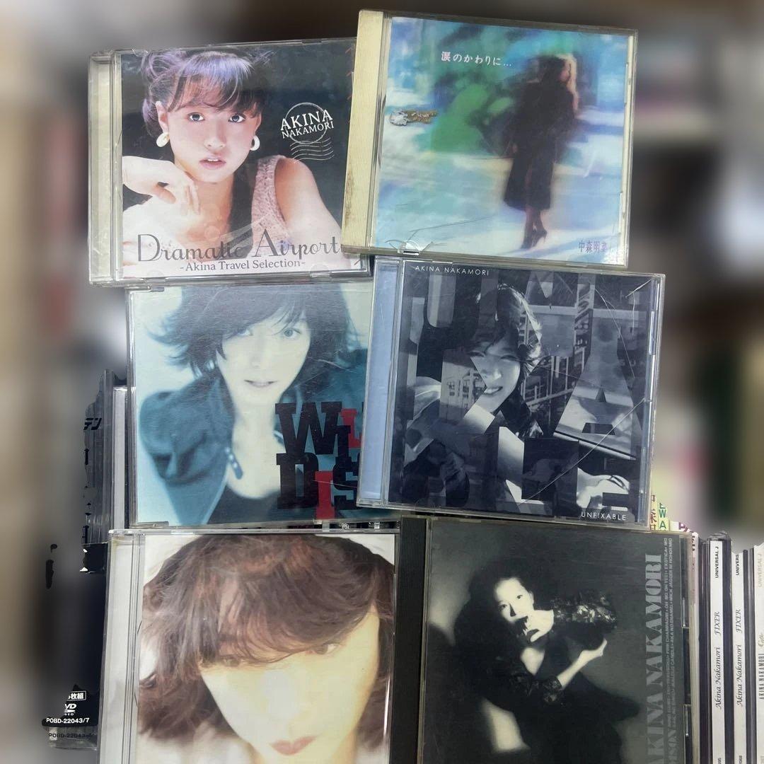 中森明菜/CD DVD 61枚まとめ売り
