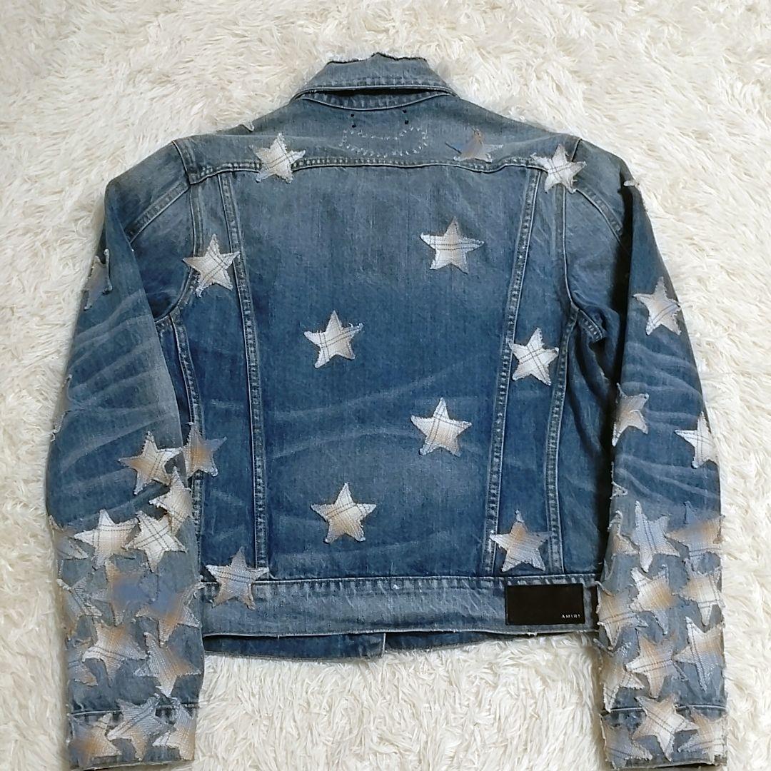【希少】AMIRI　スターパッチ デニムジャケット　アメリカ製