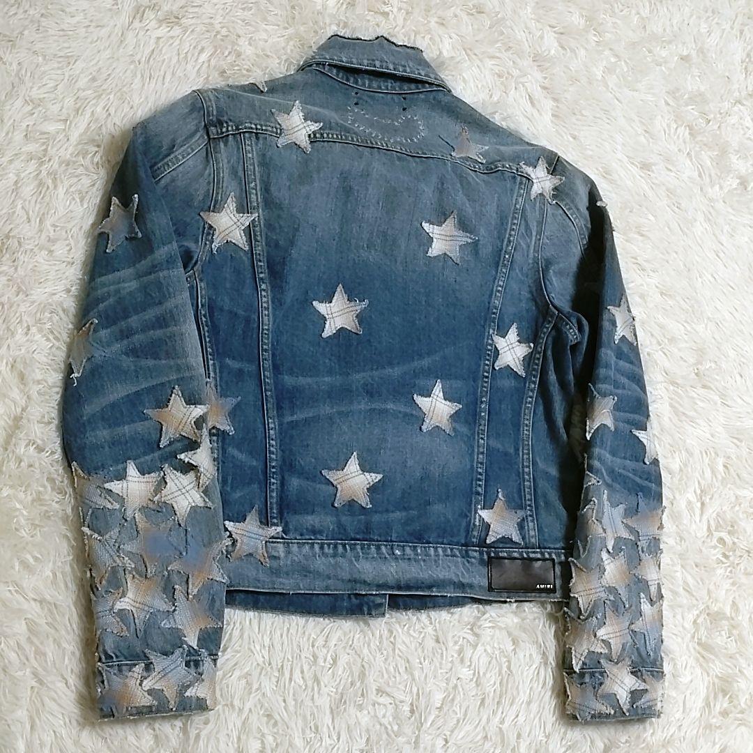 【希少】AMIRI　スターパッチ デニムジャケット　アメリカ製