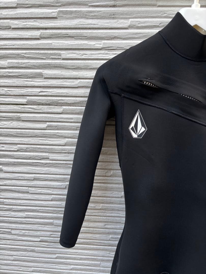 Volcom ブラック ロングジョン ウェットスーツ