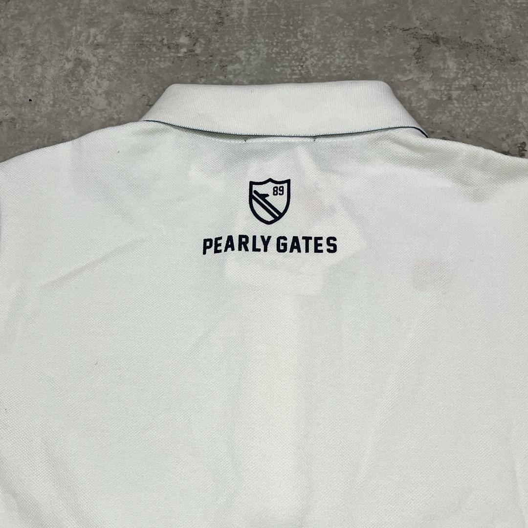 【新品・タグ付き】PEARLY GATES 半袖 ポロ ワンピース ロゴ L