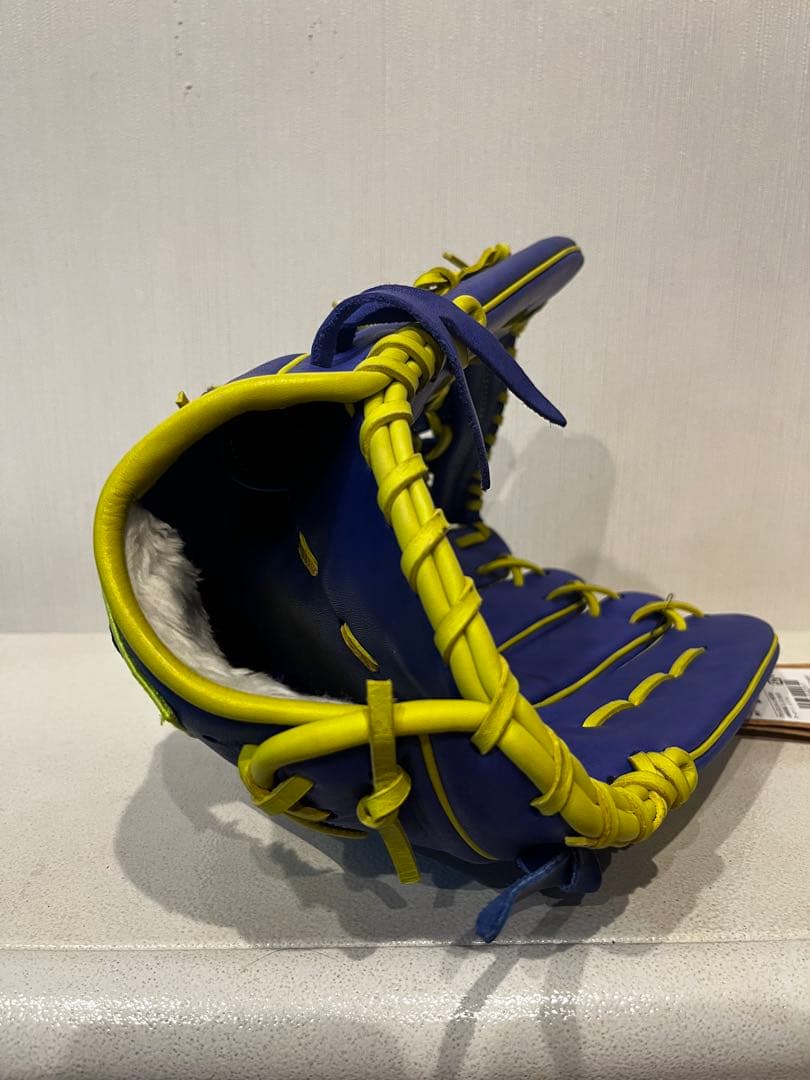 新品　アシックス　野球 軟式グラブ 外野手用 シキサイ　グローブ　右投げ用　12