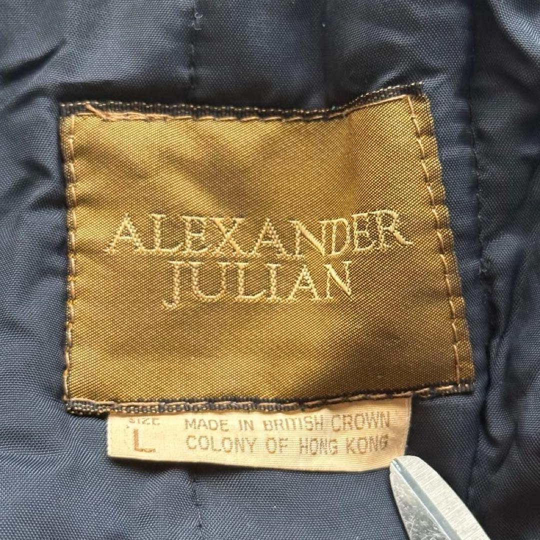 alexander julian real lether jacket 羊革