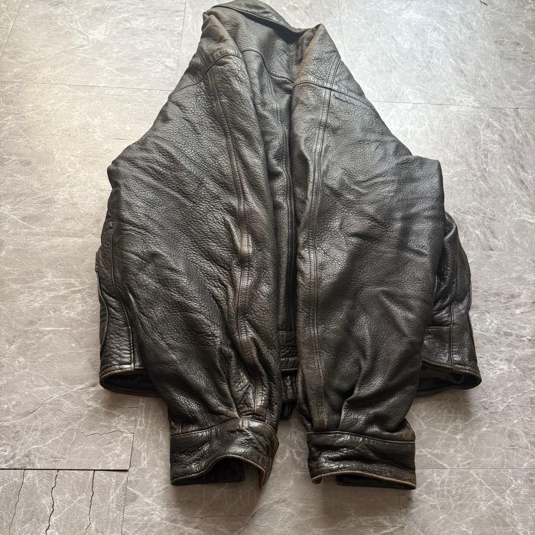 alexander julian real lether jacket 羊革